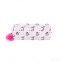 Blueprint Collections New Hello Kitty X Pusheen Pom-Pom Pencil Case