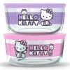 Instant Brands Hello Kitty X Pyrex Glass Storage Containers (Set Of 2)