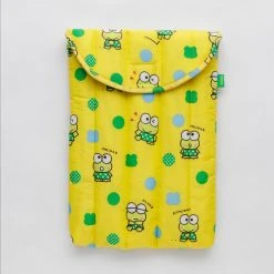 Baggu Corporation Home Keroppi X Baggu Puffy Laptop Sleeve