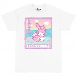 Printful My Melody Strawberry Milk Tee