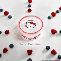 Instant Brands Hello Kitty X Snapware Plastic Kitchen Containers (Set Of 4) Characters