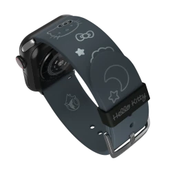 MOBYFOX Hello Kitty Silver Night Smartwatch Band Bags+