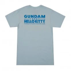 BIOWORLD Hello Kitty X Gundam RX-78-2-KT Tee Characters