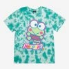 BIOWORLD Keroppi X Dumbgood Tie-dye Tee 1 BIOWORLD Keroppi X Dumbgood Tie-dye Tee
