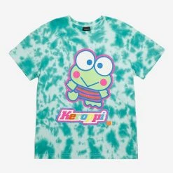 BIOWORLD Keroppi X Dumbgood Tie-dye Tee