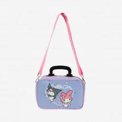 BIOWORLD My Melody & Kuromi X Dumbgood Mini Suitcase Bag Characters
