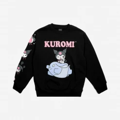 BIOWORLD Kuromi X Dumbgood Crewneck Sweatshirt