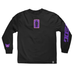 Girl Skateboards Characters Kuromi X GIRL Tokyo Speed Long Sleeve (Black)