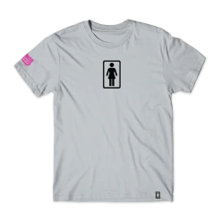 Girl Skateboards Hello Kitty X GIRL Tokyo Speed #1 Tee (Silver)