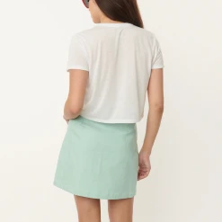 Characters Hello Kitty X Unique Vintage Apple Button Mini Skirt