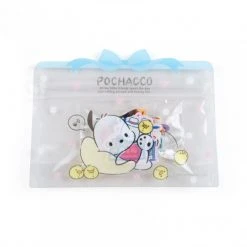 Japan Original Pochacco Sticker Flakes Pouch