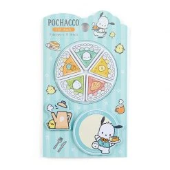 Japan Original New Pochacco Pizza Page Marker Sticky Notes