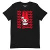 Printful My Melody Red Logo T-Shirt Black