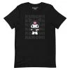 Printful Characters Kuromi Watashi Wa T-Shirt Black