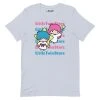 Printful LittleTwinStars Watashi Wa T-Shirt Characters