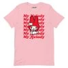 Printful My Melody Red Logo T-Shirt Pink