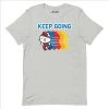 Printful Hello Kitty Keep Going T-Shirt (Athletic Heather) Characters