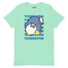 Printful Characters Tuxedosam Watashi Wa T-Shirt Mint