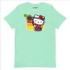 Printful Hello Kitty Tennis T-Shirt Characters